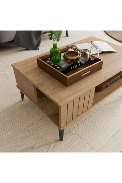 ROZBO MOBİLYA MODERN ORTA SEHPA-90 x 56 - 3