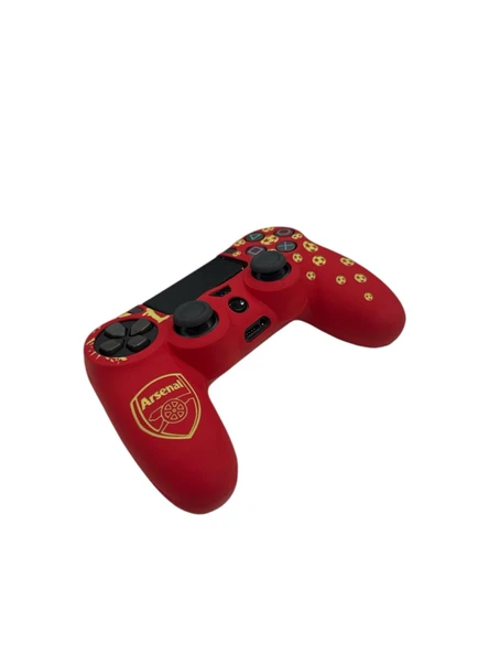 PS4 DualShock Joystick Koruyucu Arsenal Desenli Silikon Kılıf - 2
