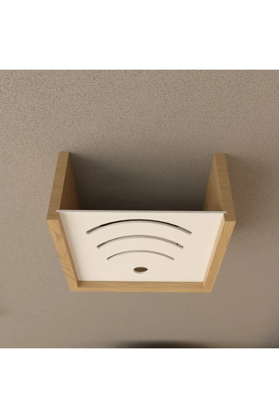 ROZBO MOBİLYA 15x25x30 Modern Wi-Fi Modem Saklama Kutusu - 5