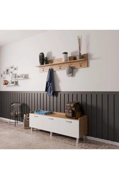 ROZBO MOBİLYA Modern Portmanto - 7