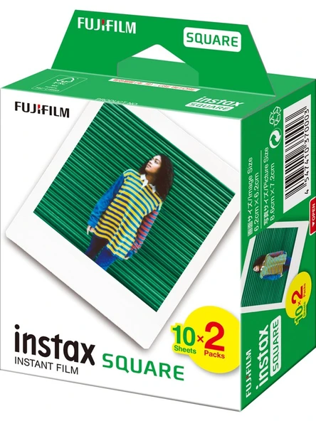 Fujifilm Instax Kare-Square Makineler İle Uyumlu 20'Li Film