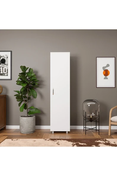 ROZBO MOBİLYA Tek Kapılı Çok Amaçlı Dolap - 6