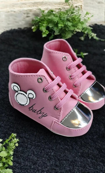 Minnie Kız Bebek Patik - 3