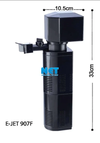 EJET Jet Iç Filtre 1350 L/H, 200-J907FASD Akvaryum İç Filtre Akvaryum Suyu Temizleme Motoru - 2