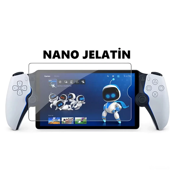 PlayStation Portal Uyumlu Ekran hidrojel Filmi Nano Body Jelatin