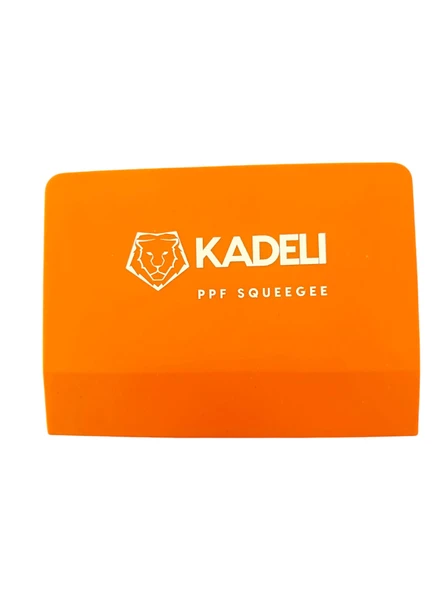 PPF/TPH Silikon Çekçek Ragle Cam Filmi Çekme Uygulama Aparatı Turuncu 9.5x7cm