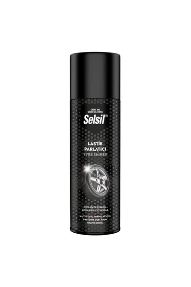 Selsil Lastik Parlatıcı Sprey 500 ml
