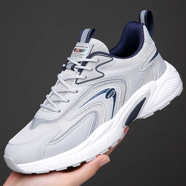 Erkek Spor Ayakkabı (Siyah) - Resim 5