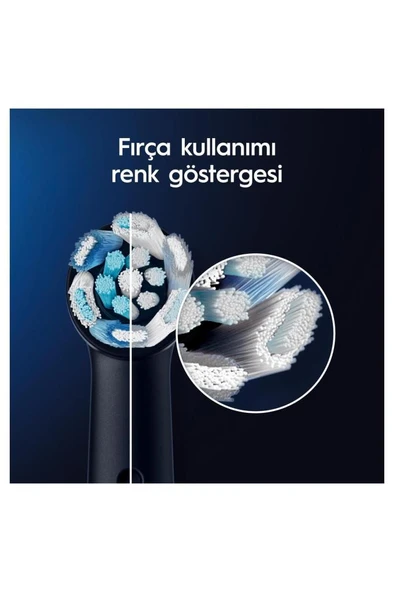 Oral-B iO Ultimate Clean Siyah Diş Fırçası Yedek Başlığı 6 Adet