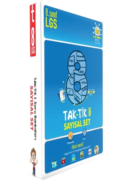 8. Sınıf Taktikli Sayısal Set Soru Bankası - Tonguç Yayınları - 2
