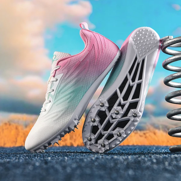 Unisex Çocuk Atletik Spor Ayakkabı (Pembe)