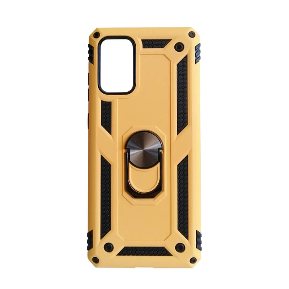 Samsung Galaxy S20 Plus Silikon Kılıf - Sarı ürün görseli 1