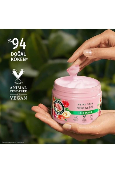 Herbal Essences Kadifemsi Yumuşaklık Gül Kokulu Saç Bakım Maskesi 300ml - 5