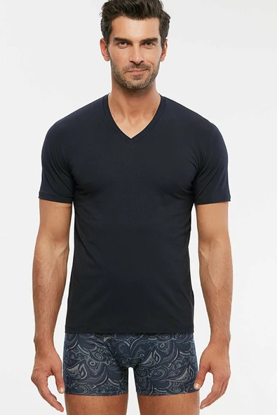 Kom Antonio V Yaka Erkek Tshirt