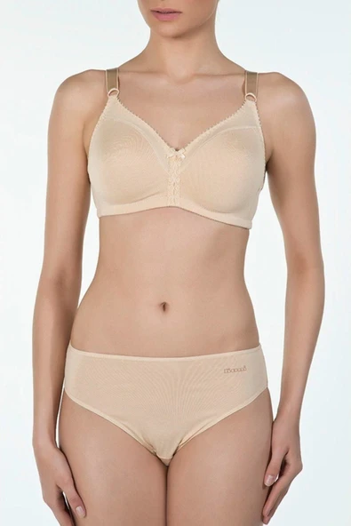 Kom Kadın Beyaz Carol Sütyen - Resim 2