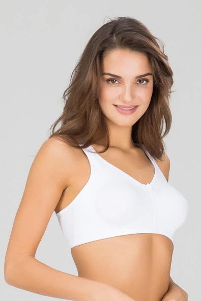 Kom Kadın Beyaz Serena Toparlayıcı Balensiz Minimizer Sütyen ürün görseli