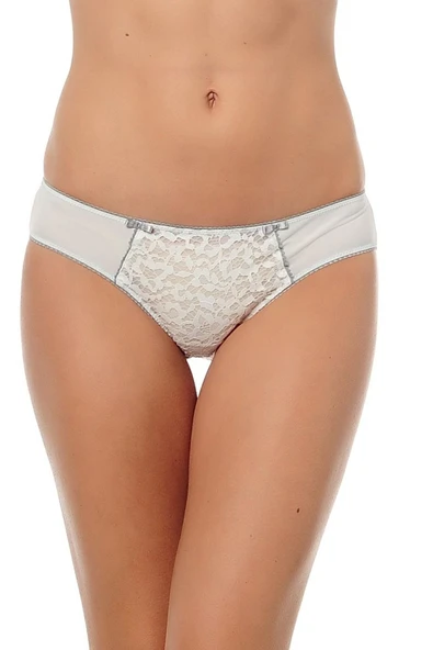 Kom Kadın Ekru Vintage Bikini Külot 41BK20311EKRU