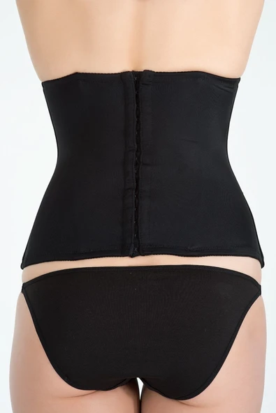 Kom Kadın Siyah Daisy Bel Korse 41KR90011SiYA - Resim 3