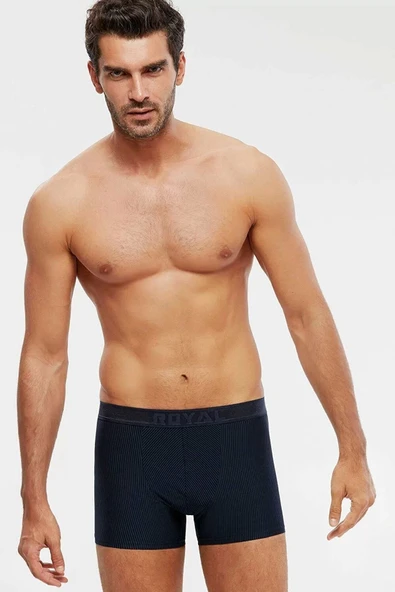 Kom Luca Çizgili Erkek Boxer