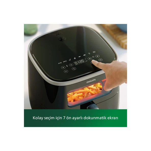 Philips HD9257/80 3000 Serisi 5.6 lt Airfryer XL Yağsız Fritöz - 2