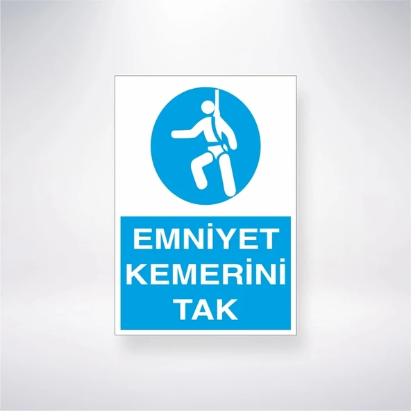 Emniyet Kemerini Tak Sticker 20X28 Cm