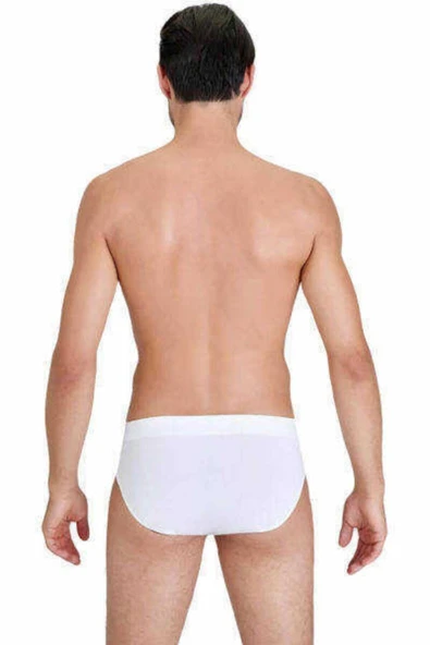 Kom Erkek Beyaz Ariel Slip