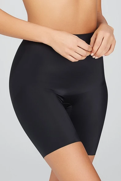 Kom Dalia Sıkılaştırıcı Lazer Kesim Korse Siyah - Resim 2