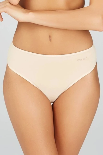 Kom Kadın Ten Basic 2'li Slip 41bk10131