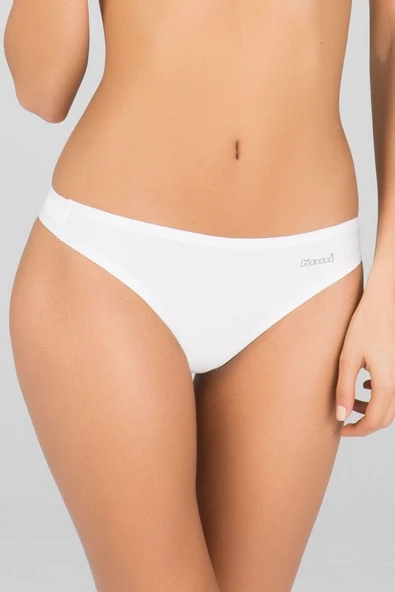 Kom Kadın Ekru Dikişsiz Lazer Rosalinda String