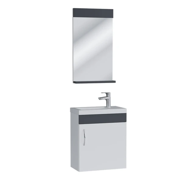 UBM Zerde 50 cm Banyo Dolabı Anrasit