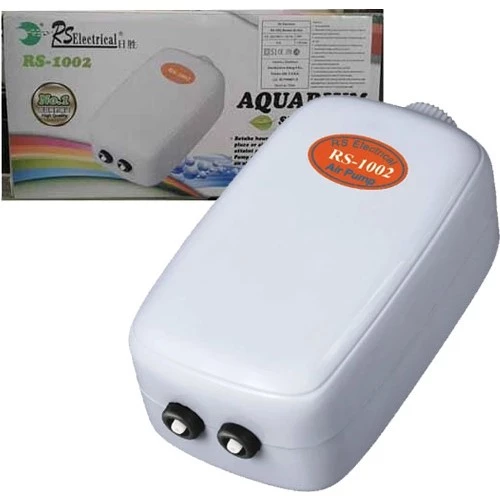 RS RS1002 Süper Hava Motoru Çift Çıkışlı 3,5 Lt/min 5w