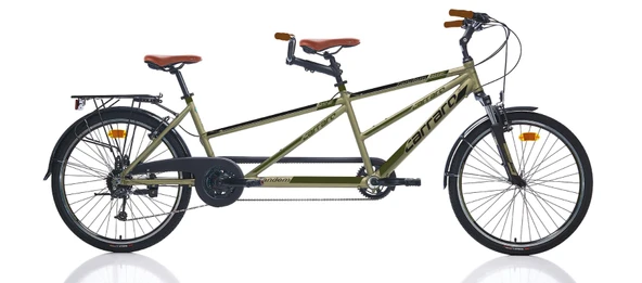 26  CARRARO DUE TANDEM UNISEX 470H/420H 27-V VB MAT YESIL-SIYAH-HAKI-KAHVERENGI