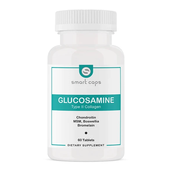 Smart Caps Glukozamin Tip II Kolajen 60 Tablet