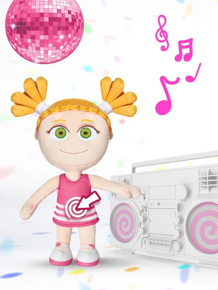 Tinky Müzikli Peluş Oyuncak 38 CM ORJİNAL LİSANSLI