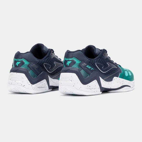 Joma Set Erkek Siyah Toprak & Sert Kort Tenis Ayakkabısı TSETS2543AC - 3