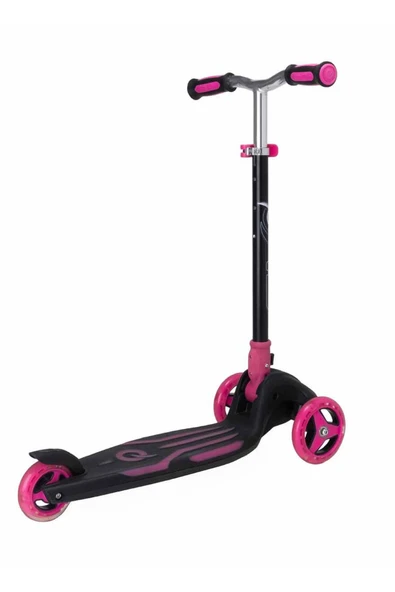 3 Tekerlekli Katlanabilir Illuminate Işıklı Pembe Scooter
