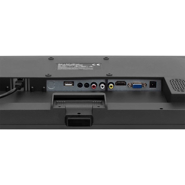 Hello HL-2700 27'' Audio IN-RCA-VGA-HDMI-USB 12 Volt Adaptörlü Full HD Led Monitör - 2