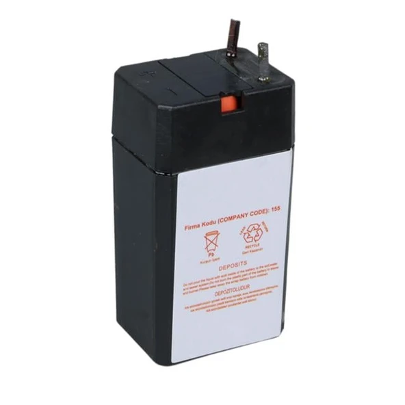 Yokohama YH-40.3 4 Volt - 0.3 Amper Akü (25.5X19.5X48 Mm) - Resim 6