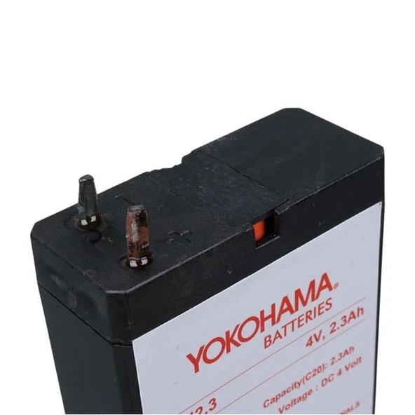 Yokohama YH-42.3 4 Volt - 2.3 Amper Akü (50X100x22 Mm) - 8