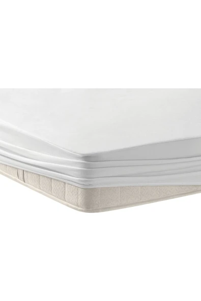 Sheri Home Tekstil Classic Sıvı Geçirmez Yatak Koruyucu Lastikli Alez Micro Fit Dört Mevsim 100x200