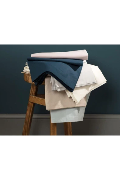 Sheri Home Tekstil Çarşaf Çift Kişilik Pudra Yenipink Cloud0088822 - Resim 2