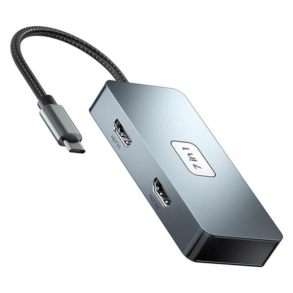 Powermaster PM-25078 7 İn Usb-C Hub Hdmi Usb 3.0 Type-C Çoklayıcı Dağıtıcı - 5