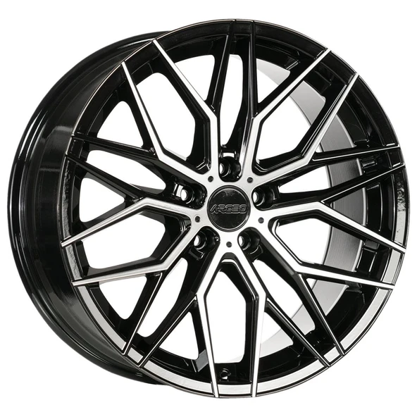 ARC-G6941-33 9.0x21" -5x112 ET35 66.6 Black Diamond VALENCIA Jant (4 Adet)