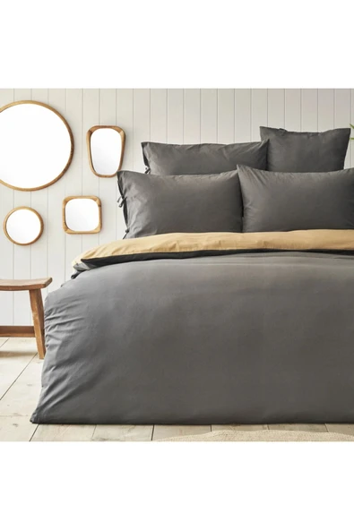 Sheri Home Basic  Kolay Ütülenir Çift Kişilik 4 Yastıklı Nevresim Seti 200 X 220 %100 Pamuk01202488yeni - 2