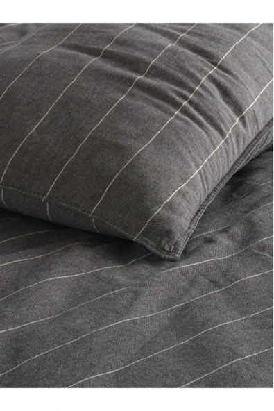 Sheri Home Tekstil Aura Vintage Nevresim Takımı Mürdün - 2