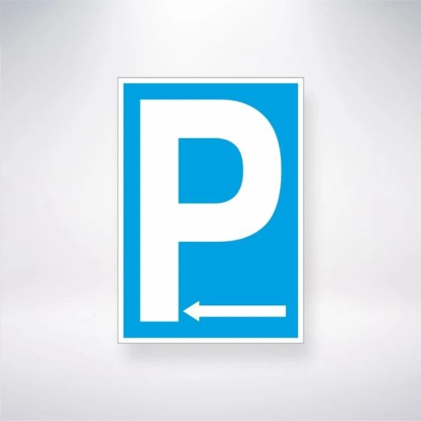 P <---- Sticker 20X28 Cm