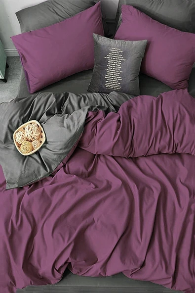 Sheri Home Çift Kişilik Çift Taraflı Nevresim 200x220cm Mürdün Cs148894