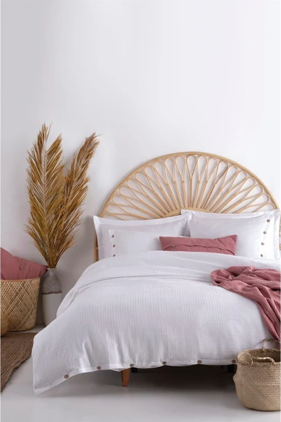 Sheri Home Tekstil Paradiso Gofreli Nevresim Takımı