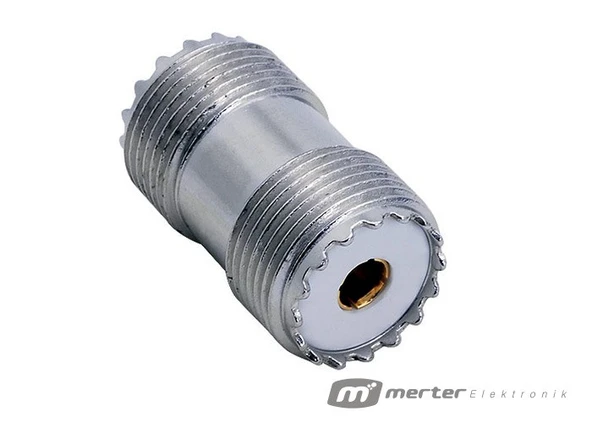 Uhf Dişi - Dişi Ara Konnektör UHF104 ürün görseli 1