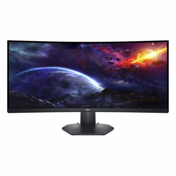 Dell S3422DWG 34" 144Hz 1Ms HDMI+DP+USB HDR UWQHD FreeSync VA Curved Vesa Monitör